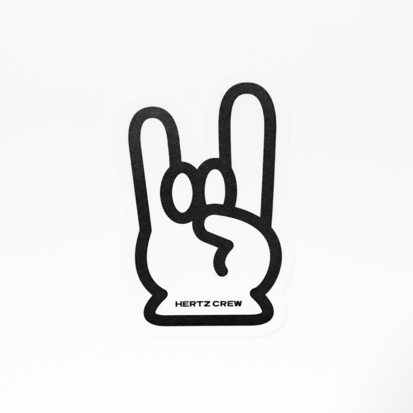 Headbang Hand Sticker